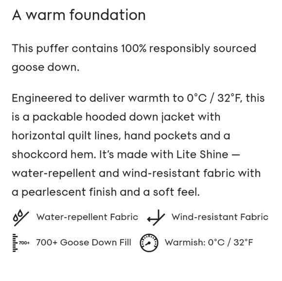 The Foundation Puffer.  The Group by Babaton; packable. - Picture 9 of 12